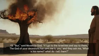 Exodus 3;12-22 THE CALL AND COMMISSION OF MOSES