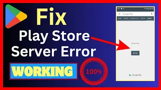 Solve Google Play Store Server Error | Fix Play Store Server Error |Playstore Server Error Retry2024