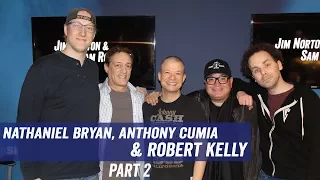 Anthony Cumia & Robert Kelly - Than's Return, Travis' Dog, Podcast Awards - Jim & Sam Show