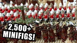 Huge LEGO Battle of Isandlwana 1879 (Anglo-Zulu War)