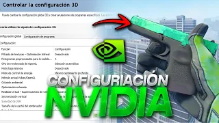 Como OPTIMIZAR NVIDIA para GAMING y RENDIMIENTO (+FPS) | La mejor configuración 2024 📈✅