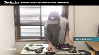 DJ YAMAGAMI (JAPAN): 3rd Place: 2023 Technics DMC ALL VINYL Finals