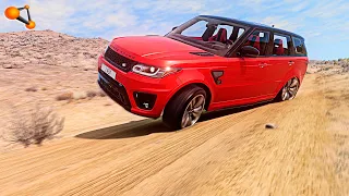 Satisfying Rollover Crashes #16 - BeamNG drive