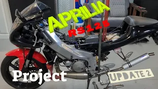 APRILIA RS125 PROJECT UPDATE 2