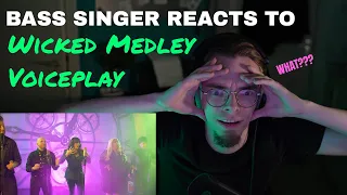 Bass Singer Reacts to: Voiceplay - Wicked Medley