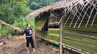 Cabin Building was built by ONE WOMAN in 30 days TIMELAPSE - Start to Finish | Pham Tâm