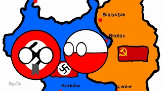 Countryballs раздел польши в 1939 году