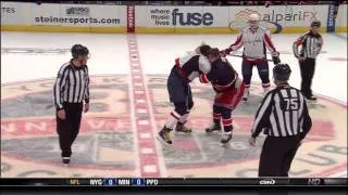 Alex Ovechkin vs Brandon Dubinsky 12/12/2010