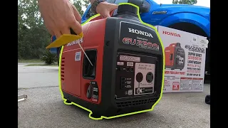 How to: Honda EU2200i Companion unboxing and initial use |#1