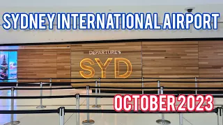 Sydney International Airport October 2023