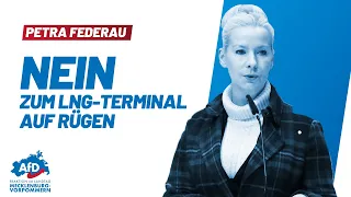 Petra Federau: Nein zum LNG-Terminal auf Rügen!