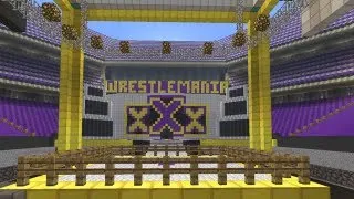 Building an Awesome Wrestlemania Stage! - SuperDome (WrestleCraft!)