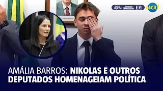 Nikolas e outros deputados homenageiam Amália Barros em comissão