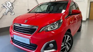 A beautiful Peugeot 108 1.2i Allure 5dr with 60,700 miles - £5,995