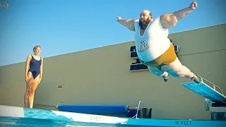 Funny Fails At The Pool | TRY NOT TO LAUGH 2021 | LAUGH TRAPPED