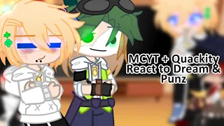 MCYT’s + Quackity react to Dream and Punz | MCYT | Dream SMP | Gacha Club