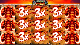 ★★JACKPOT HANDPAY★★$90 BETS★★MAMMOTH POWER HIGH LIMIT SLOT MACHINE BUENO DINERO MUSEUM SLOTS KONAMI