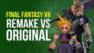 ORIGINAL vs REMAKE: comparamos 10 ESCENAS ICÓNICAS de FINAL FANTASY VII