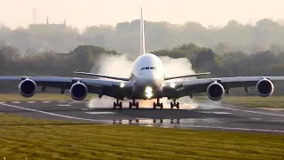 A380 Pilot Forgets To Flare