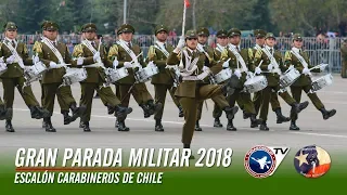 Carabineros de Chile, Gran Parada Militar Chile 2018. Fidaegroup TV 7 de 9 / Chilean Military Parade