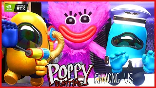 Huggy Wuggy & Kissy Vs Impostor - Poppy Playtime Vs Among Us 3D Animation