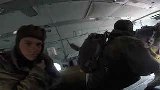Морская Пехота прыжок с МИ-8 Севастополь