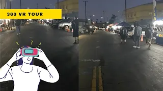 Avenue 26 Taco Stand Night Market in Lincoln Heights in 360 VR