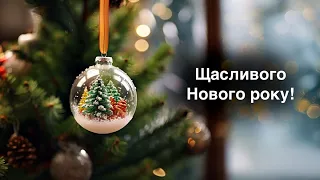 Новорічне вітання від колективу вчителів  Черкаської ЗОШ №7