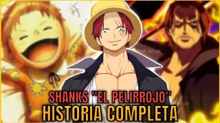 La HISTORIA COMPLETA de SHANKS "EL PELIRROJO" en 13 MINUTOS | One Piece 2023