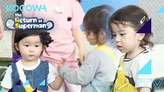 Jin Woo finally meets a friend his age! [The Return of Superman Ep 400]