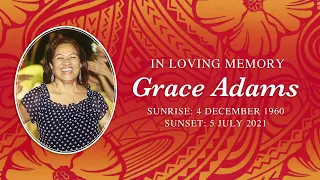 Grace Adams’ Funeral Service