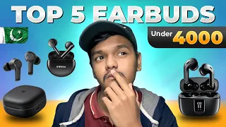 Top 5 BUDGET Earbuds in Pakistan with BEST Audio Quality under 4000rs!!