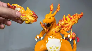 Gigantamax Pokemon Figures Making - Pikachu, Charizard, Venusaur, Pikachu, Eevee, cinderace