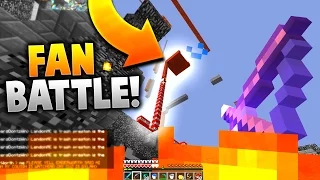 ITS GOING TO EXPLODE!! | 4 VS 50 MINECRAFT FAN BATTLE!