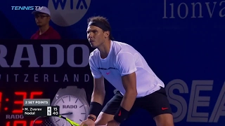 Nadal rifles a pair of blistering forehands in Acapulco