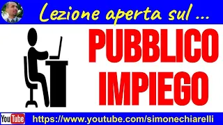 Normativa del pubblico impiego: approfondimenti sul D.Lgs. 165/2001 - LEZIONE APERTA