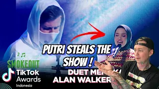 LIVE AT THE TIK TOK AWARDS ! Putri Ariani - Hero Restrung ( Reaction / Review ) FT ALAN WALKER