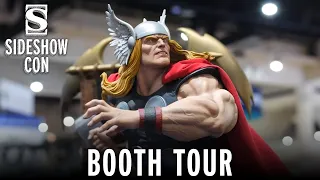 Thor, Wolverine Ronin, & Dr. Doom Premium Format Figures Booth Tour | Sideshow Con SDCC 2022