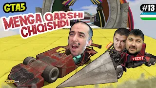 GTA 5 / MENGA QARSHI CHIQISHDI #13 / KHIVA GAME & FEZOT & SUNNA / UZBEKCHA LETS PLAY / YUZMA YUZ