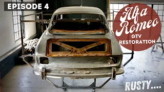 Rusty boot lid restoration (Alfa GTV Restoration EP4)