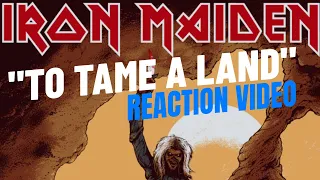Hip Hop Head Reacts To Iron Maiden - To Tame A Land [REACTION]