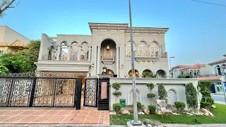 1 Kanal Corner Luxury Spanish House For Sale in Bahria Town Lahore | Swimming Pool