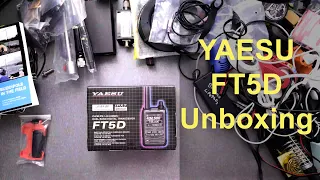 YAESU FT5D Unboxing