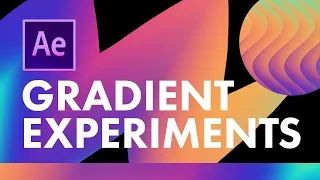 Gradient Experiments in After Effects - Animation Tutorial