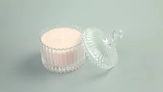 glass jar scented candle supplier from China