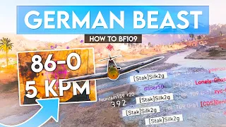 This BF109 is Germany's STRONGEST Weapon! - Battlefield 5