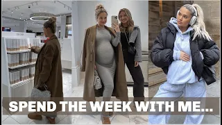 SPEND THE WEEK WITH ME WHILST FULL TERM PREGNANT!!! & CUTE SISTER DATES | MOLLYMAE