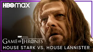 House Stark vs. House Lannister | Game of Thrones | HBO Max