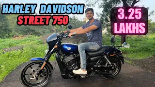 Second Hand Harley Davidson Street 750 for sale- 3.25 Lakhs.