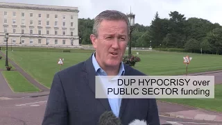 DUP hypocrisy over Public Sector funding challenged